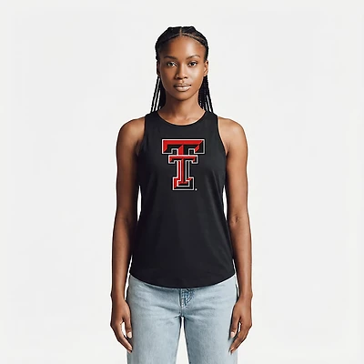 adidas Women's Texas Tech Red Raiders Primary Logo Fashion Tank