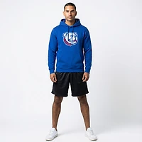 WILDCAT RETRO Men's Louisiana Tech Bulldogs Mascot Tackle Twill Hoodie