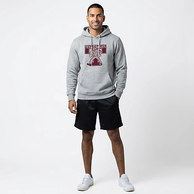 WILDCAT RETRO Men's Texas A&M Aggies Sarge Mascot Tackle Twill Hoodie