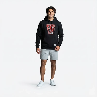 Retro Brand Men's Texas Tech Red Raiders Logo Pullover Hoodie
