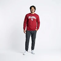 The Victory Men's Oklahoma Sooners School Arch Pullover Sweatshirt