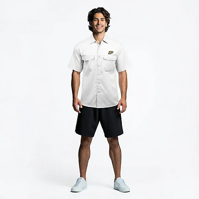 Antigua Men's Purdue University Boilermakers Game Day Fishing Shirt