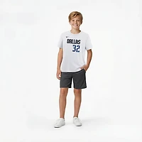 Nike Kids' Dallas Mavericks Cooper Flagg Association Name and Number Short Sleeve T-shirt