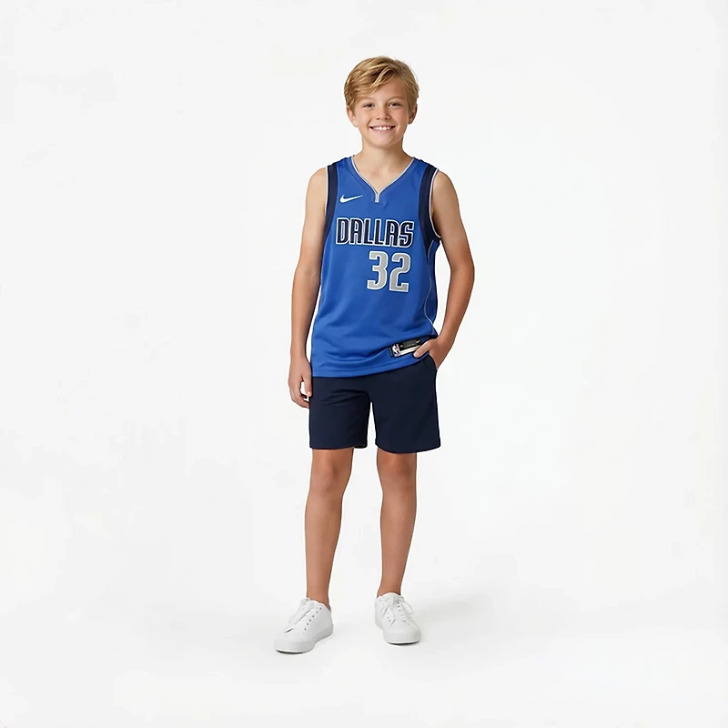 Nike Kids' Dallas Mavericks Cooper Flagg Icon Swingman Name and Number Jersey