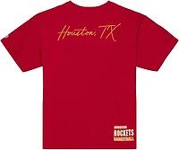 Mitchell & Ness Men's Houston Rockets Double Clutch Premium Graphic T-shirt