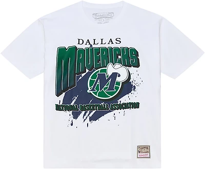 Mitchell & Ness Men's Dallas Mavericks Premium Seat Classic Graphic T-shirt