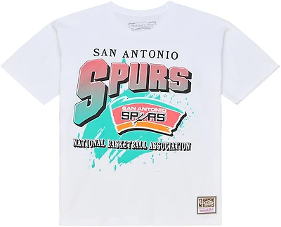 Mitchell & Ness Men's San Antonio Spurs Premium Seat Classic Graphic T-shirt