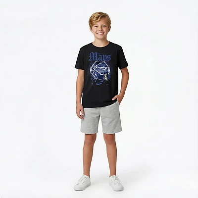 Nike Youth's Dallas Mavericks Courtside '25-'26 Edition Hal OGC Short Sleeve T-shirt