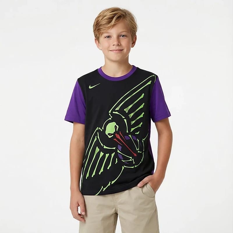 Nike Youth Pelicans Courtside '25-'26 City Edition Big Logo Max 90 T-shirt