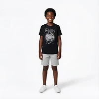 Nike Youth's San Antonio Spurs Courtside '25-'26 Edition Hal OGC Short Sleeve T-shirt