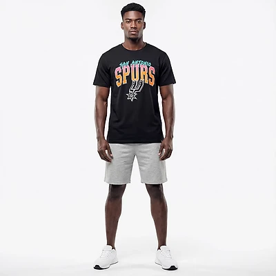 '47 Men's San Antonio Spurs Swish Fade Franklin Short Sleeve T-shirt