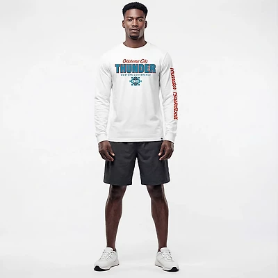 '47 Men's Oklahoma City Thunder Low Block Franklin Long Sleeve T-shirt
