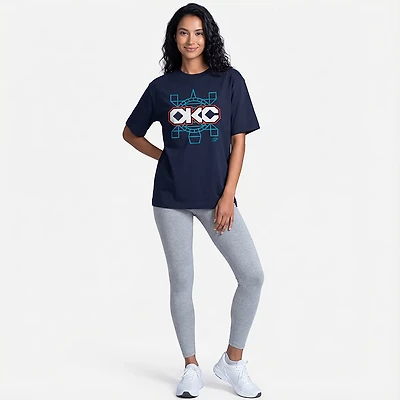 '47 Oklahoma City Thunder Women's Played Up Graphic T-shirt