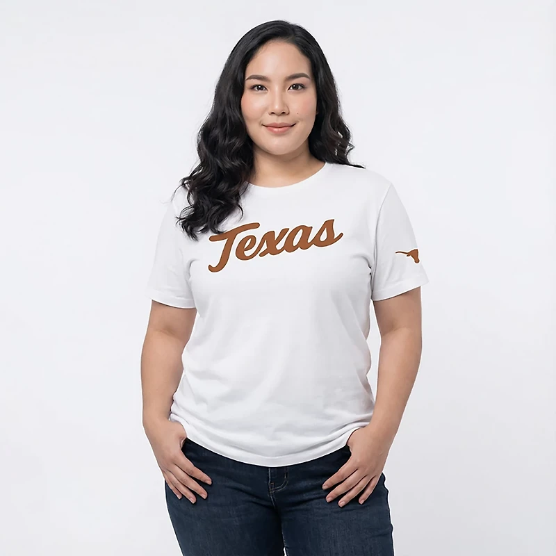 WILDCAT RETRO Women's Texas Script Boxy T-shirt
