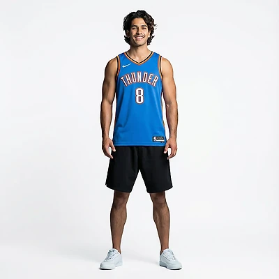 Nike Men's Oklahoma City Thunder Jalen Williams Swingman Icon Player Name and Number Jersey