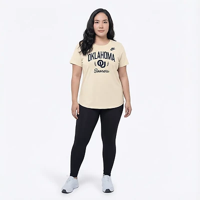 Nike Women's University of Oklahoma History Repeated Graphic T-shirt