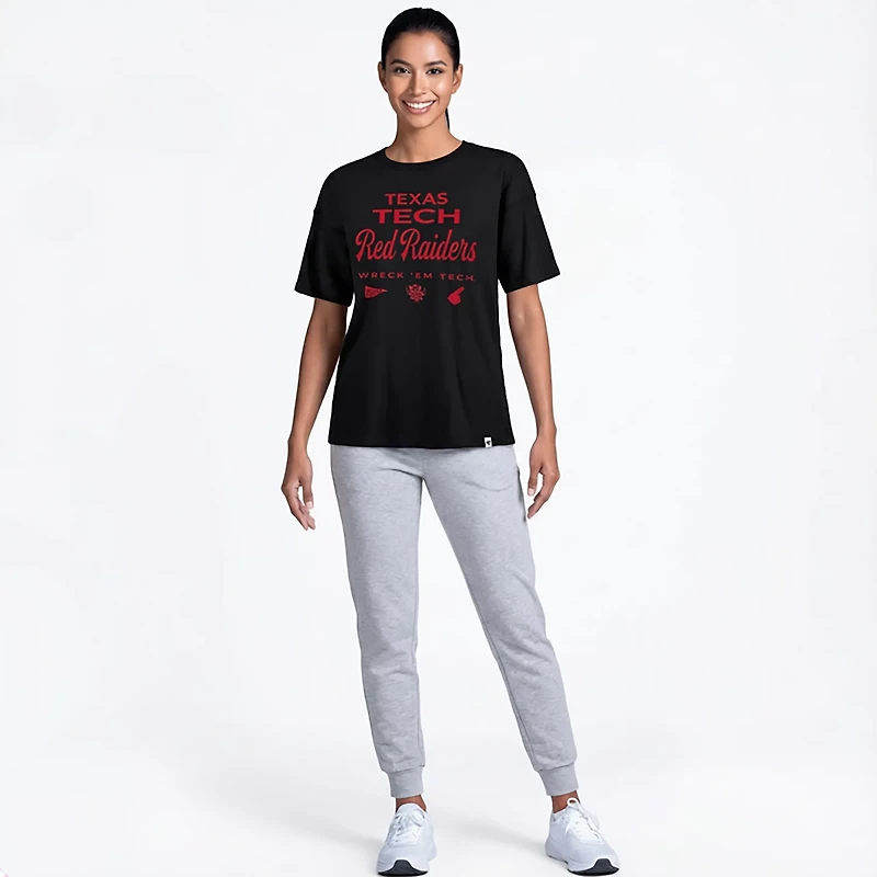'47 Women's Texas Tech Red Raiders Show Off Sadie Short Sleeve T-shirt