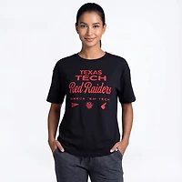 '47 Women's Texas Tech Red Raiders Show Off Sadie Short Sleeve T-shirt
