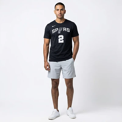 Nike Men's San Antonio Spurs Dylan Harper Essential Name and Number Short Sleeve T-shirt