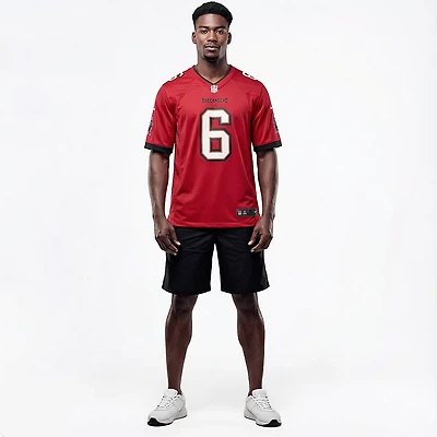 Nike Men's Tampa Bay Buccaneers Baker Mayfield Game Home Player Name and Number Jersey