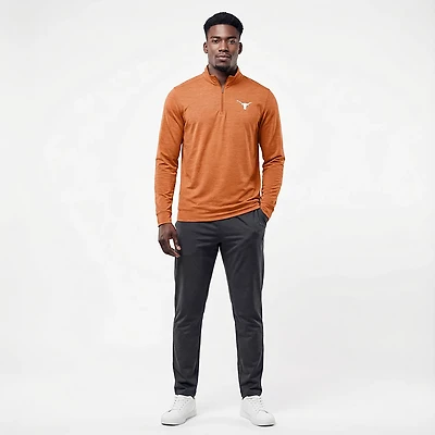 Antigua Men's University of Texas Bright 1/4-Zip Pullover Top