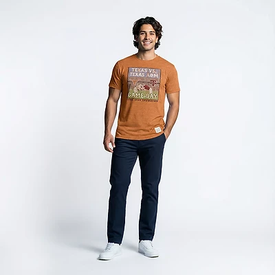 Retro Brand Men's University of Texas Lone Star Showdown Graphic T-shirt