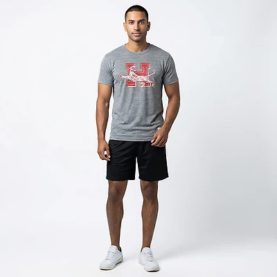 Retro Brand Men's University of Houston Roaring Cougar Graphic T-shirt