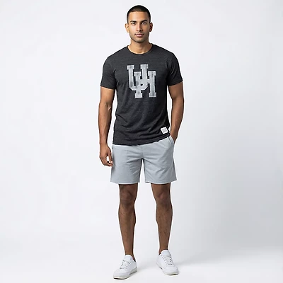 Retro Brand Men's University of Houston Block UH Graphic T-shirt