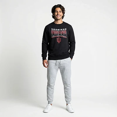 '47 Indiana University School Arch Over Logo Headline Long Sleeve Crew