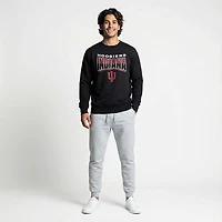 '47 Indiana University School Arch Over Logo Headline Long Sleeve Crew