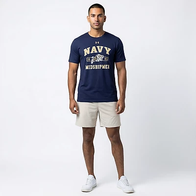 Under Armour Men's Navy Arch Block Graphic T-shirt