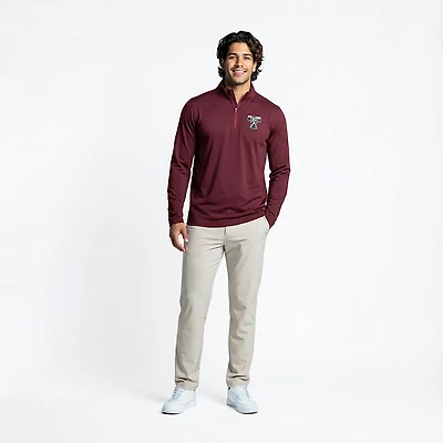 Cutter & Buck Men's Texas A&M Aggies Mascot Retro Epic Comfort 1/4-Zip Pullover