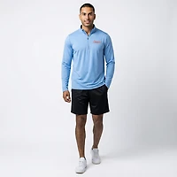 Antigua Men's Houston Cougars School Script Tribute 1/4-Zip Pullover