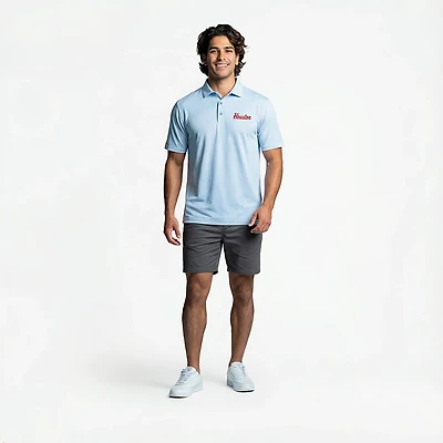 Antigua Men's Houston Cougars School Script Pave Polo Shirt