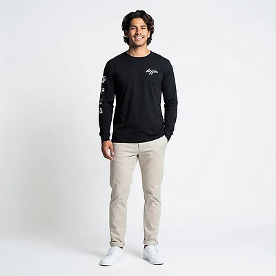 The Victory Men's Texas A&M University School Script Sleeve 2 Hit Long Graphic T-shirt