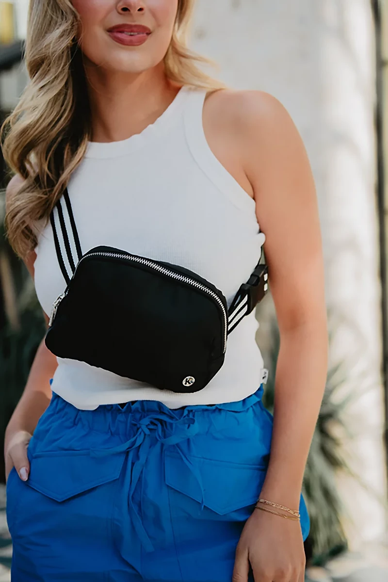 Katydid Nylon Belt Bag