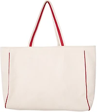 Katydid Baseball Oversized Canvas Tote Bag