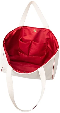 Katydid Baseball Oversized Canvas Tote Bag