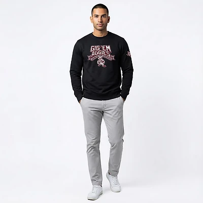The Victory Men’s Texas A&M University Home of 12th Man 2-Hit Crew Sweatshirt