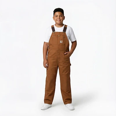 Carhartt Boys' Duck Washed Bib Overall