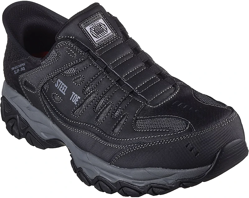 SKECHERS Men's Slip-Ins Work Summits Cankton Boots