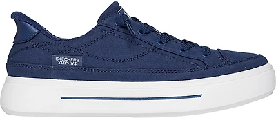 SKECHERS Women's Bobs Social Canvas Slip Shoes