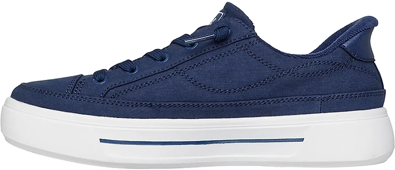 SKECHERS Women's Bobs Social Canvas Slip Shoes