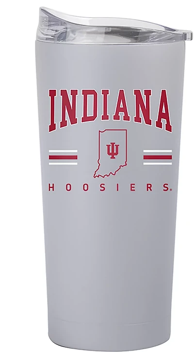 Logo Brands Indiana Alt Logo 20 oz Powder Coat Tumbler