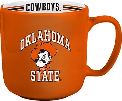 Logo Brands Oklahoma State University 15 oz Stripe Mug