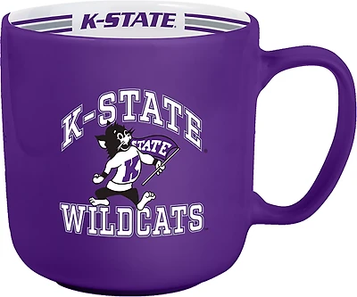 Logo Brands Kansas State University 15 oz Stripe Mug