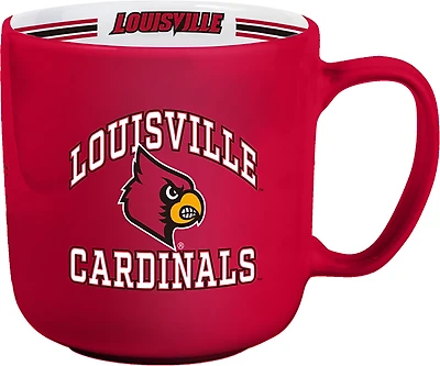 Logo Brands University of Louisville 15 oz Stripe Mug