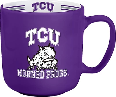 Logo Brands Texas Christian University 15 oz Stripe Mug