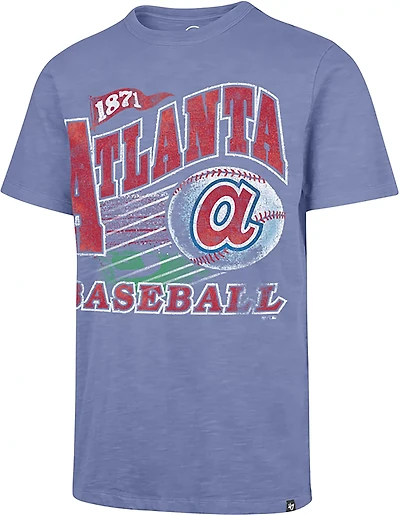 47 Men's Braves Game Worn Heavy Slub T-shirt