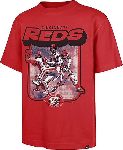 '47 Cincinnati Reds Infield Fly Foundation Graphic T-shirt
